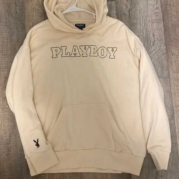 PacSun Tops Playboy By Pacsun Oversized Hoodie Poshmark